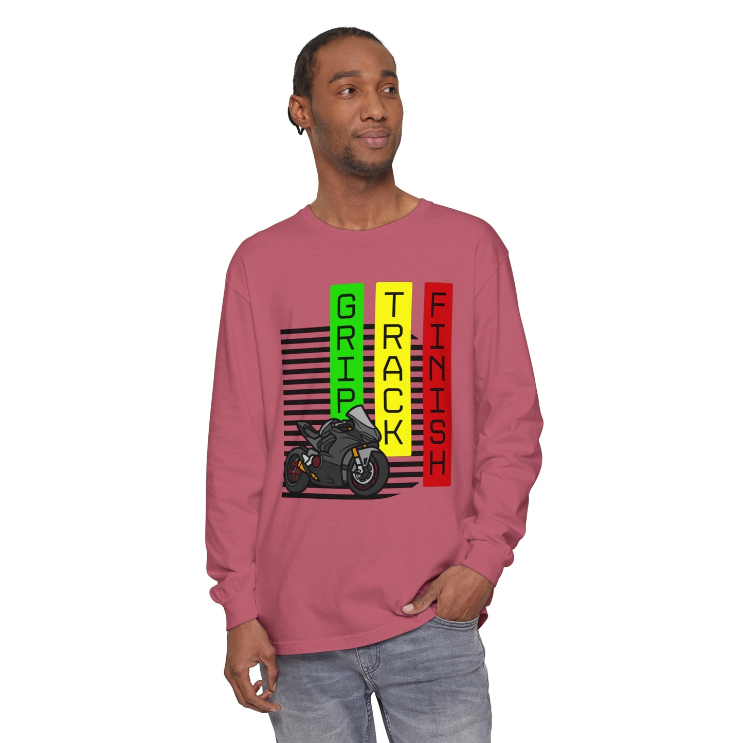 Grip it, Track it, & Finish Long Sleeve Shirt