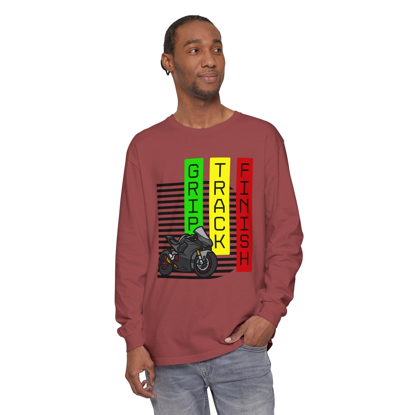 Grip it, Track it, & Finish Long Sleeve Shirt