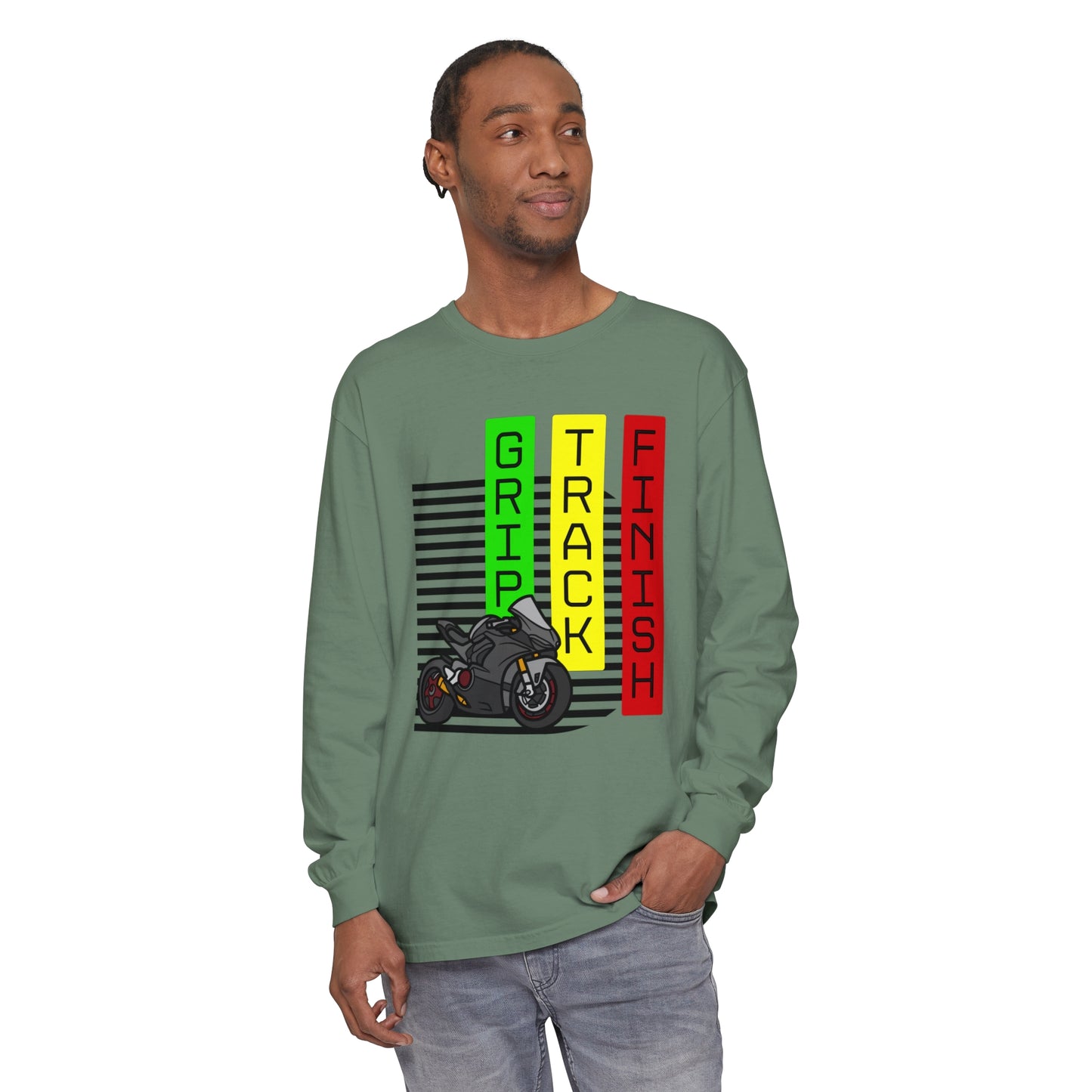 Grip it, Track it, & Finish Long Sleeve Shirt