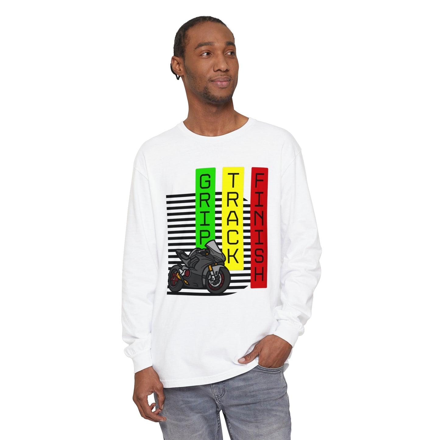 Grip it, Track it, & Finish Long Sleeve Shirt