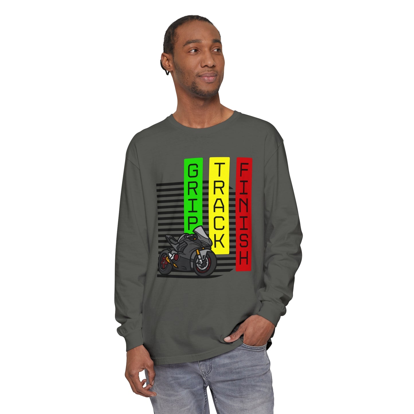 Grip it, Track it, & Finish Long Sleeve Shirt