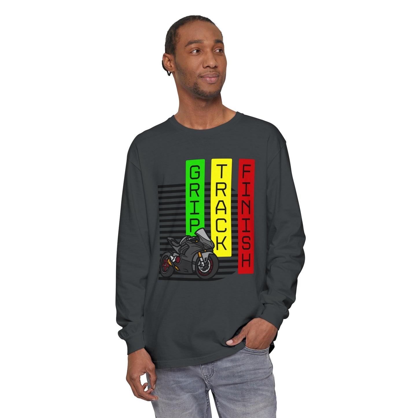 Grip it, Track it, & Finish Long Sleeve Shirt