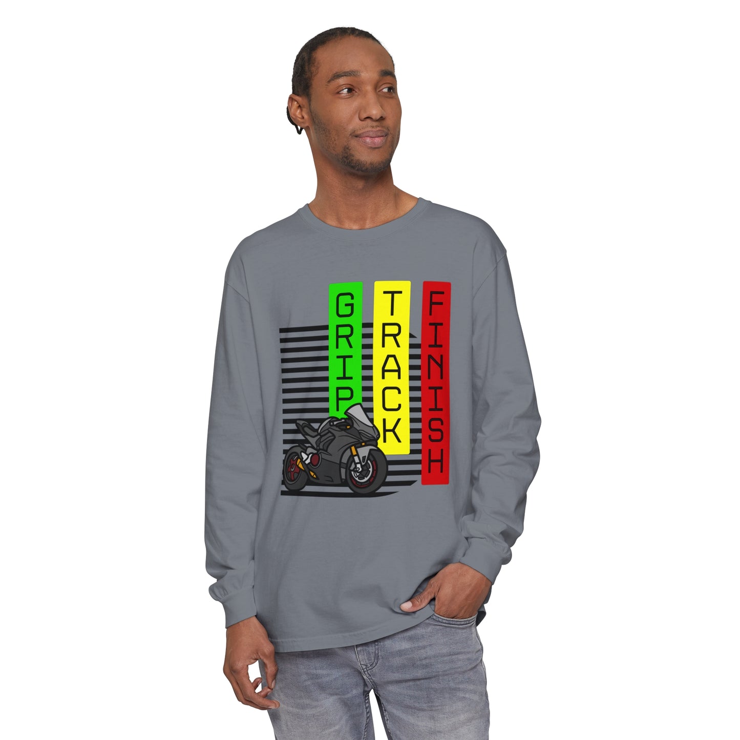 Grip it, Track it, & Finish Long Sleeve Shirt