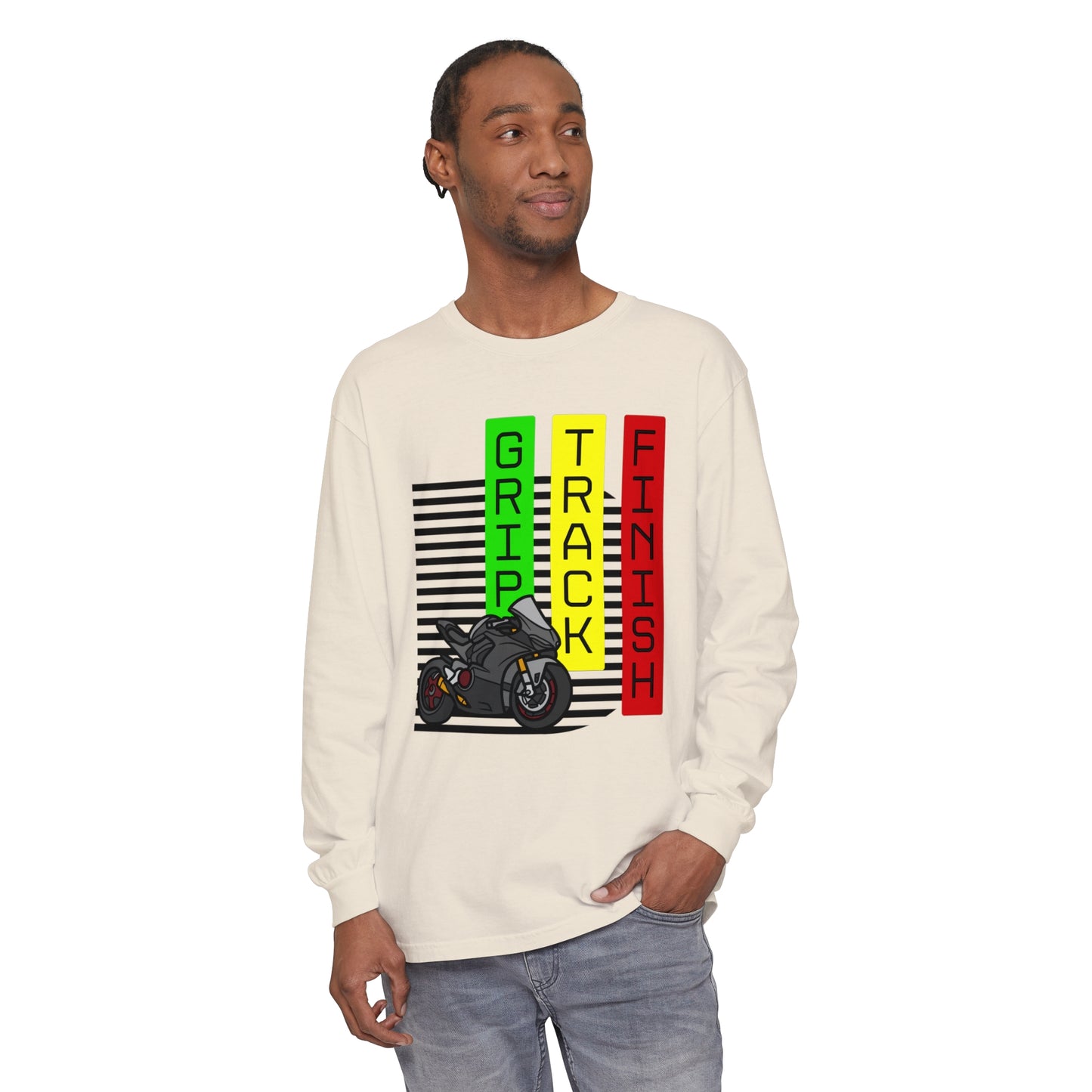 Grip it, Track it, & Finish Long Sleeve Shirt