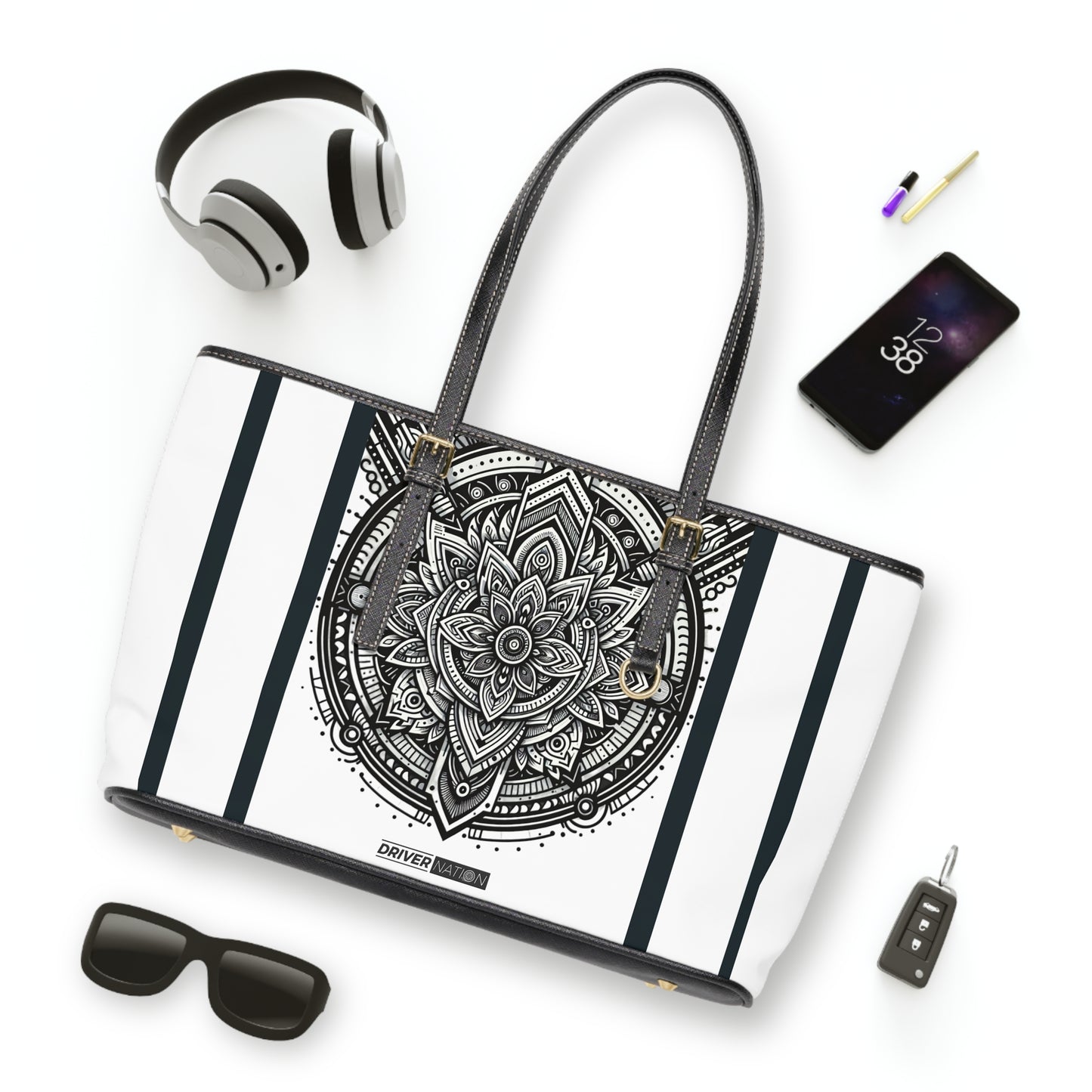 DN Leather Shoulder Bag