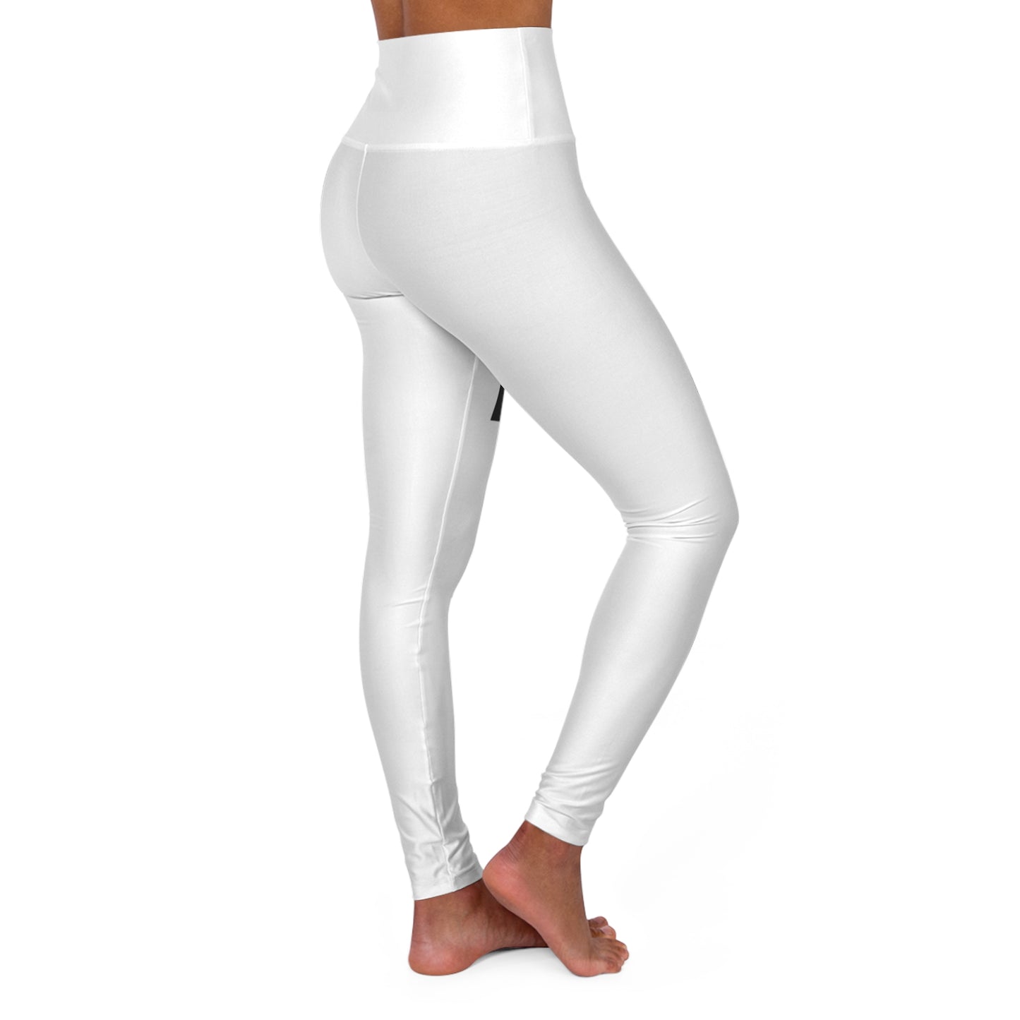 DN High Waisted Yoga Leggings (White)