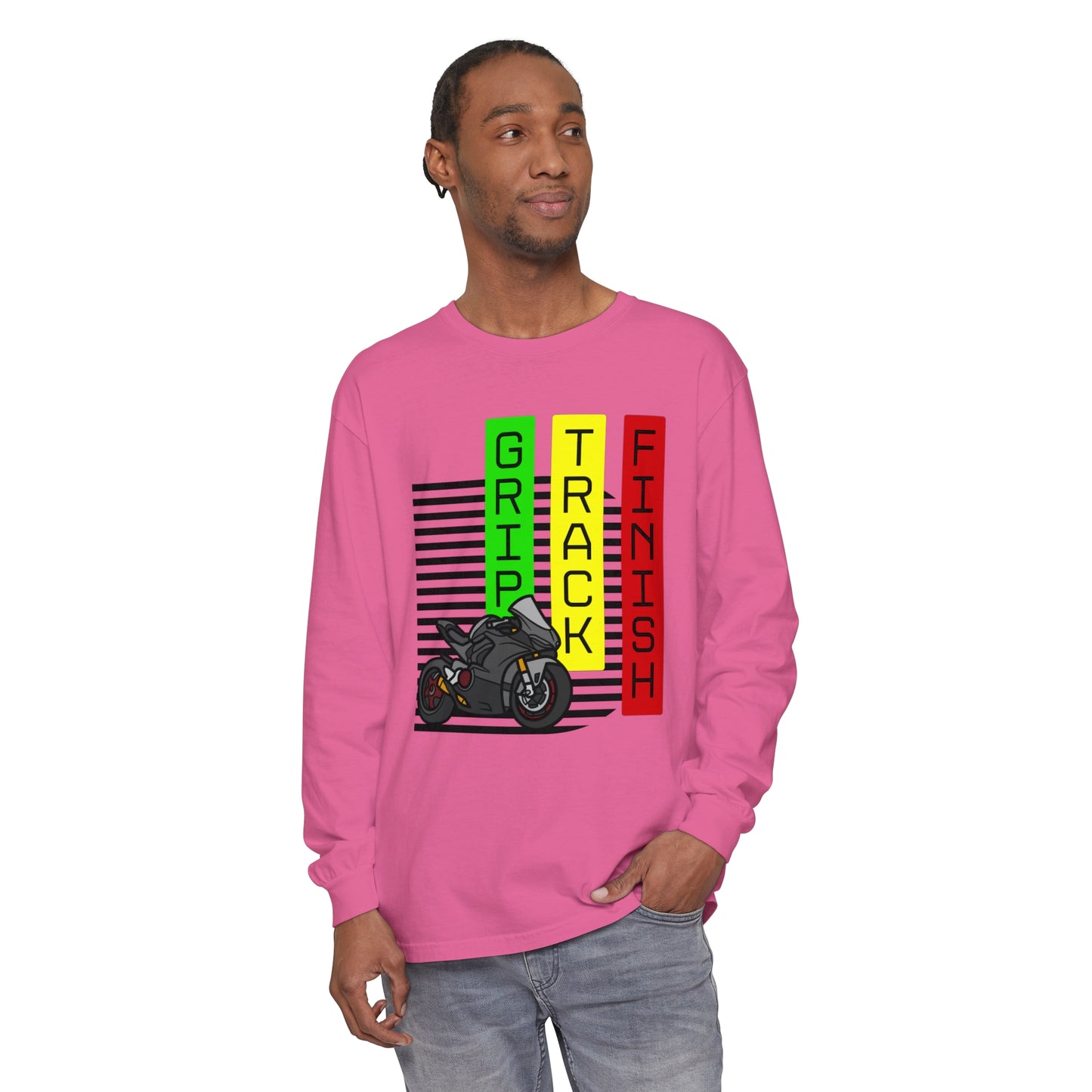 Grip it, Track it, & Finish Long Sleeve Shirt