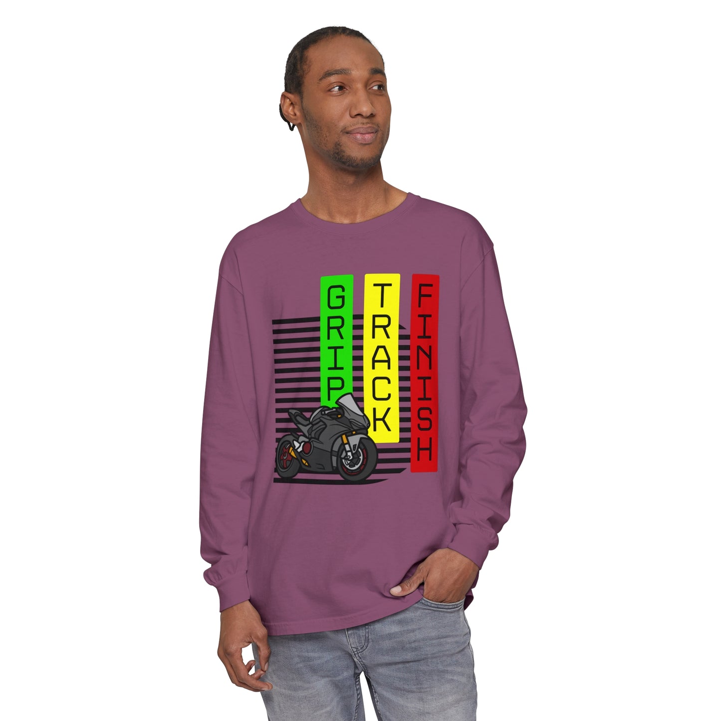 Grip it, Track it, & Finish Long Sleeve Shirt