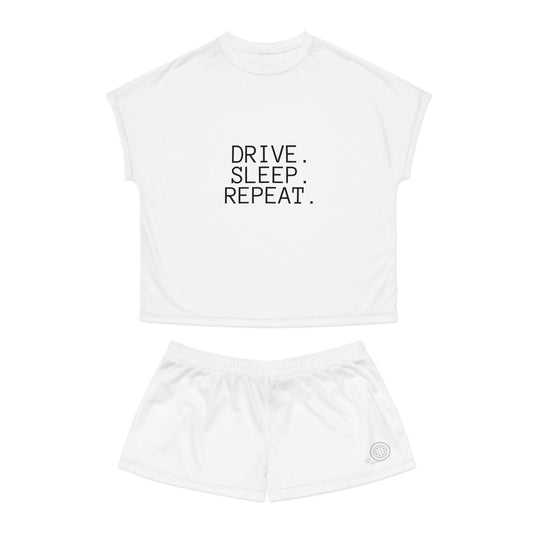 DRIVE.SLEEP.REPEAT Women's Short Pajama Set