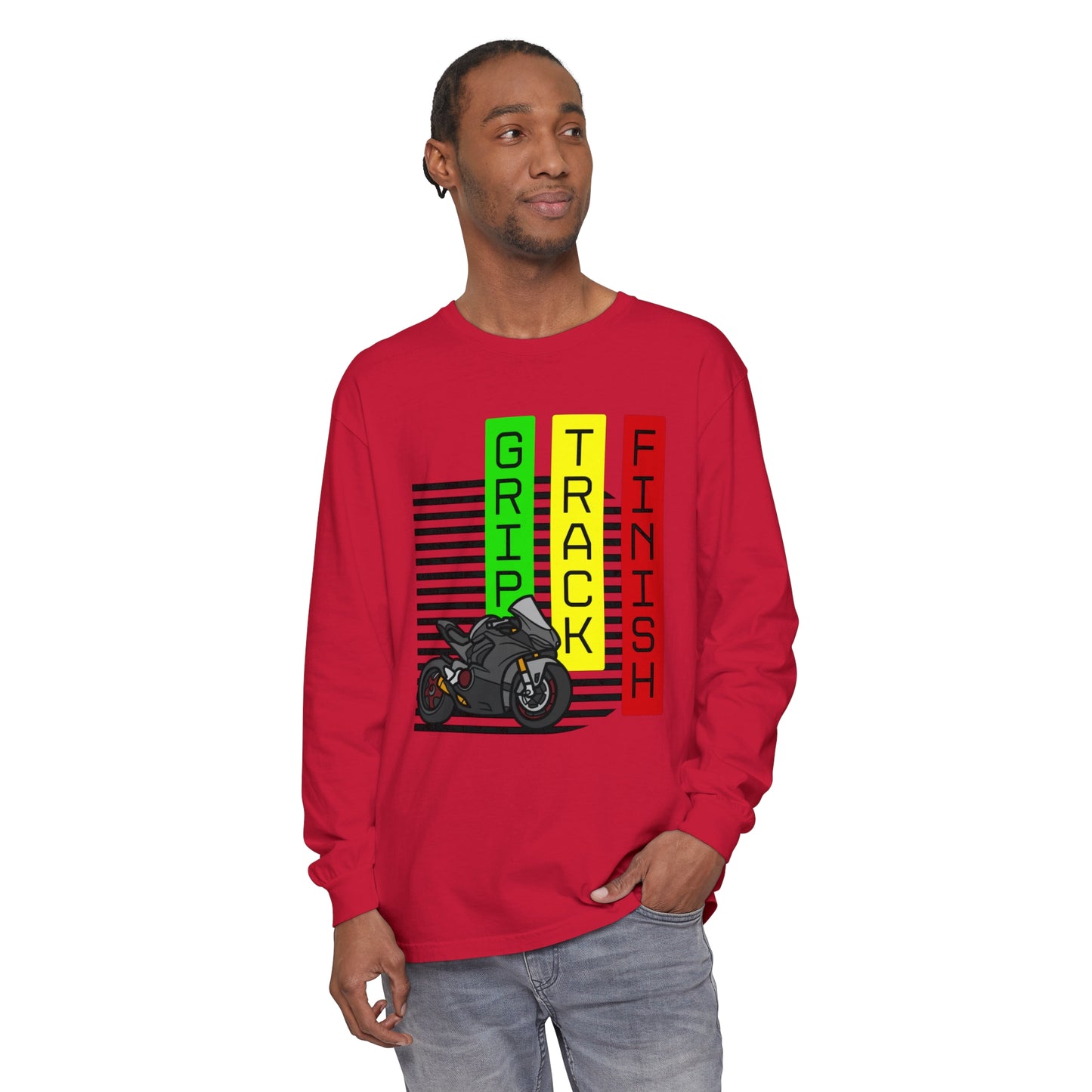 Grip it, Track it, & Finish Long Sleeve Shirt