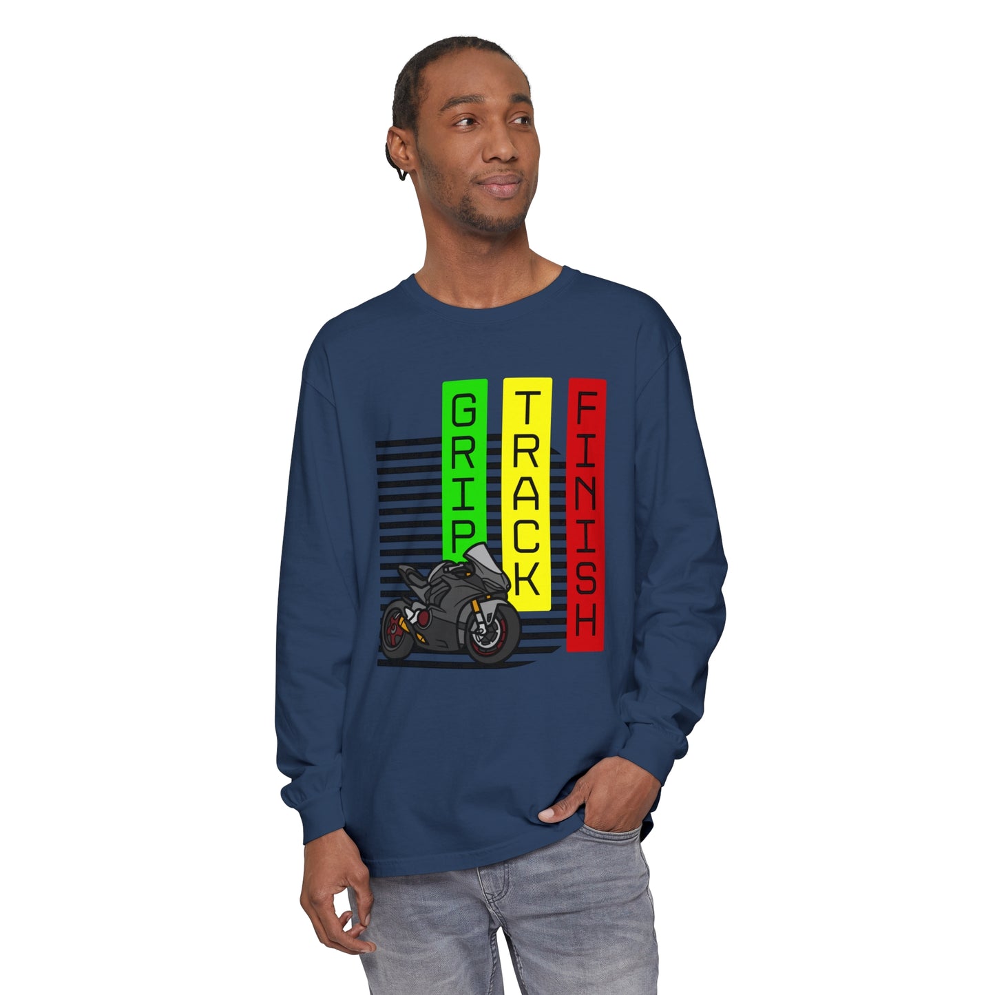 Grip it, Track it, & Finish Long Sleeve Shirt