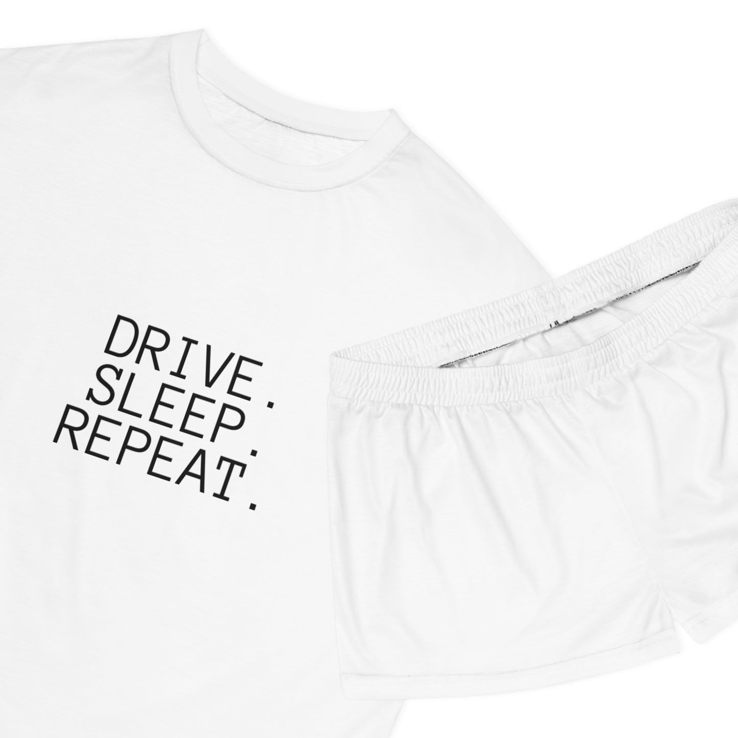 DRIVE.SLEEP.REPEAT Women's Short Pajama Set